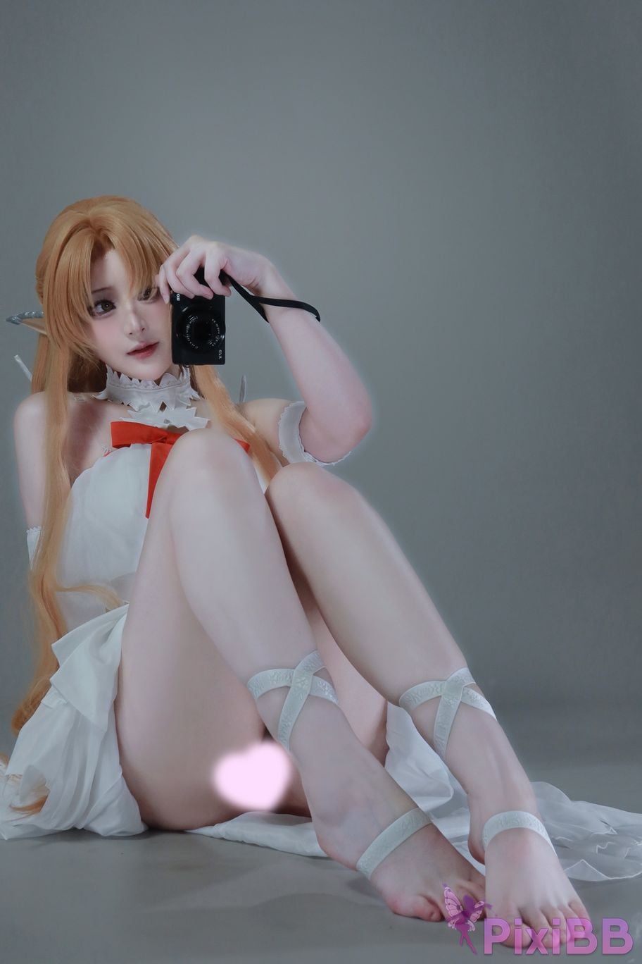 Cosplayer you ai Youmeko Sword Art Online Asuna Elf prison uniform PixiBB.COM 039