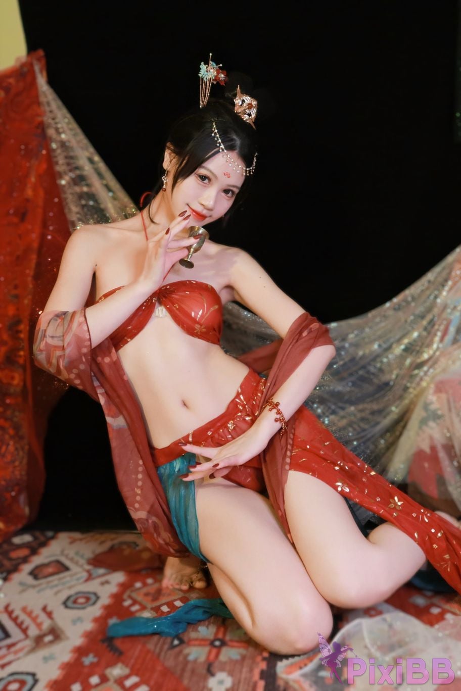 Cosplayer Xing Dai Lu Dunhuang Dancer PixiBB.COM 009