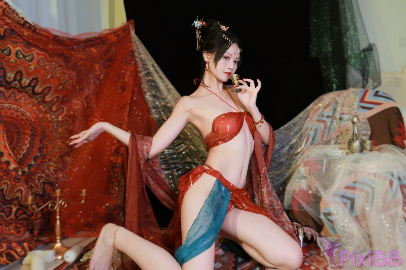 Cosplayer Xing Dai Lu Dunhuang Dancer PixiBB.COM 011