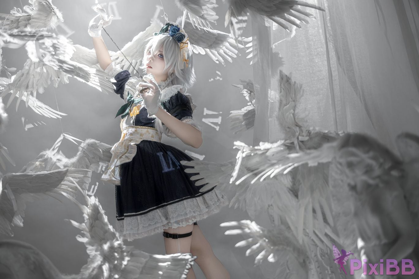 Cosplayer Zhiyue Etsu ko East Project Sakuya Izayoi PixiBB.COM 002