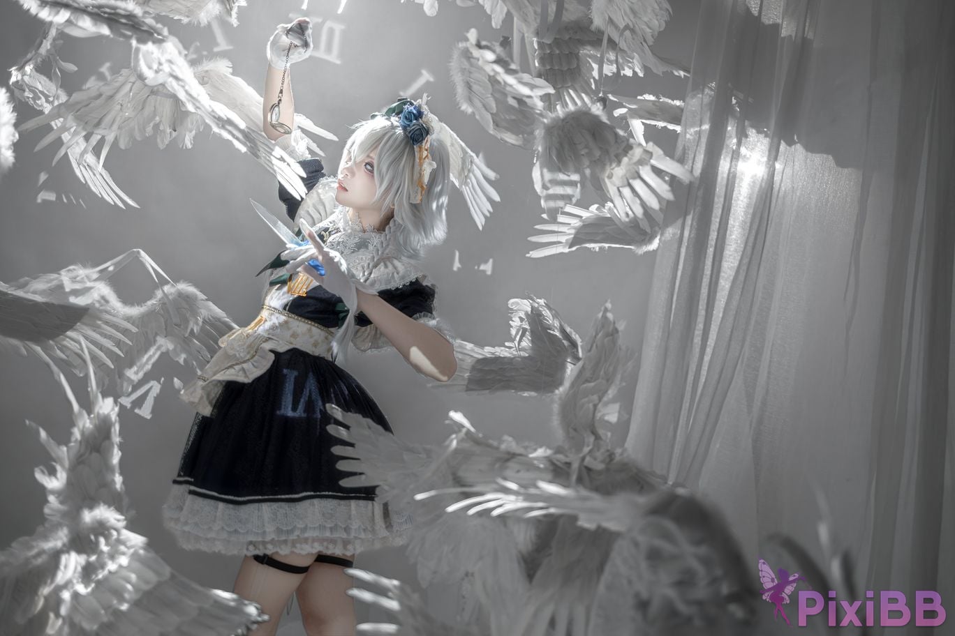 Cosplayer Zhiyue Etsu ko East Project Sakuya Izayoi PixiBB.COM 003