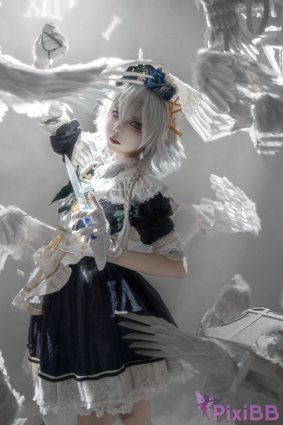 Cosplayer Zhiyue Etsu ko East Project Sakuya Izayoi PixiBB.COM 004