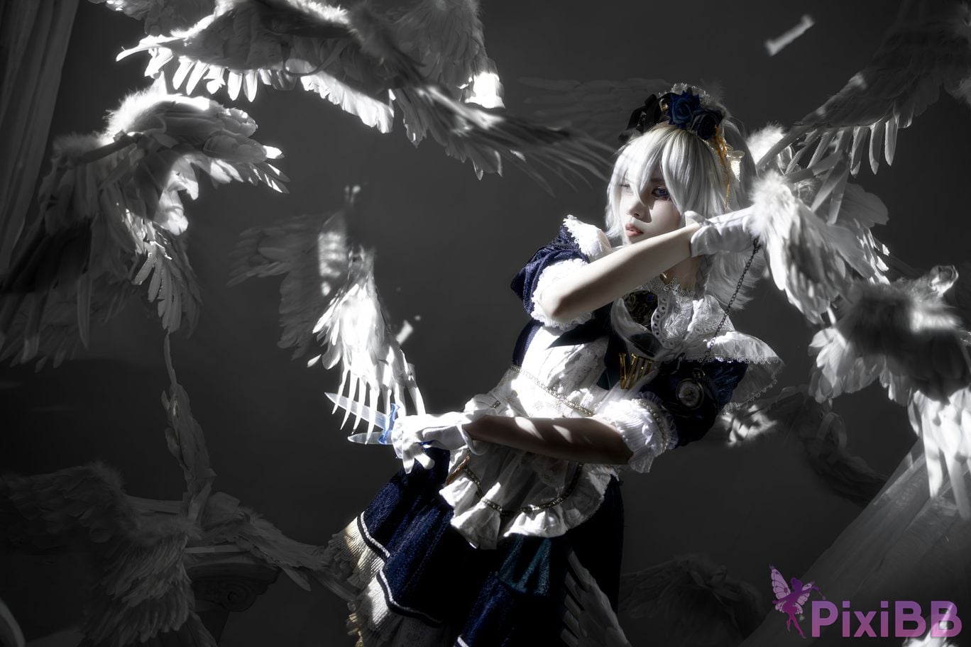 Cosplayer Zhiyue Etsu ko East Project Sakuya Izayoi PixiBB.COM 006