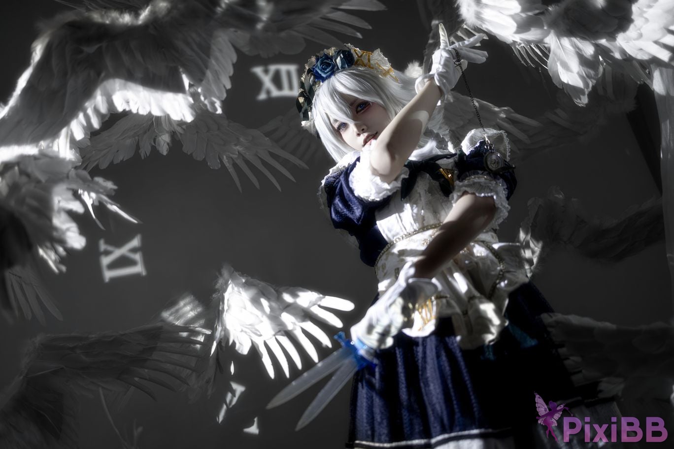 Cosplayer Zhiyue Etsu ko East Project Sakuya Izayoi PixiBB.COM 008