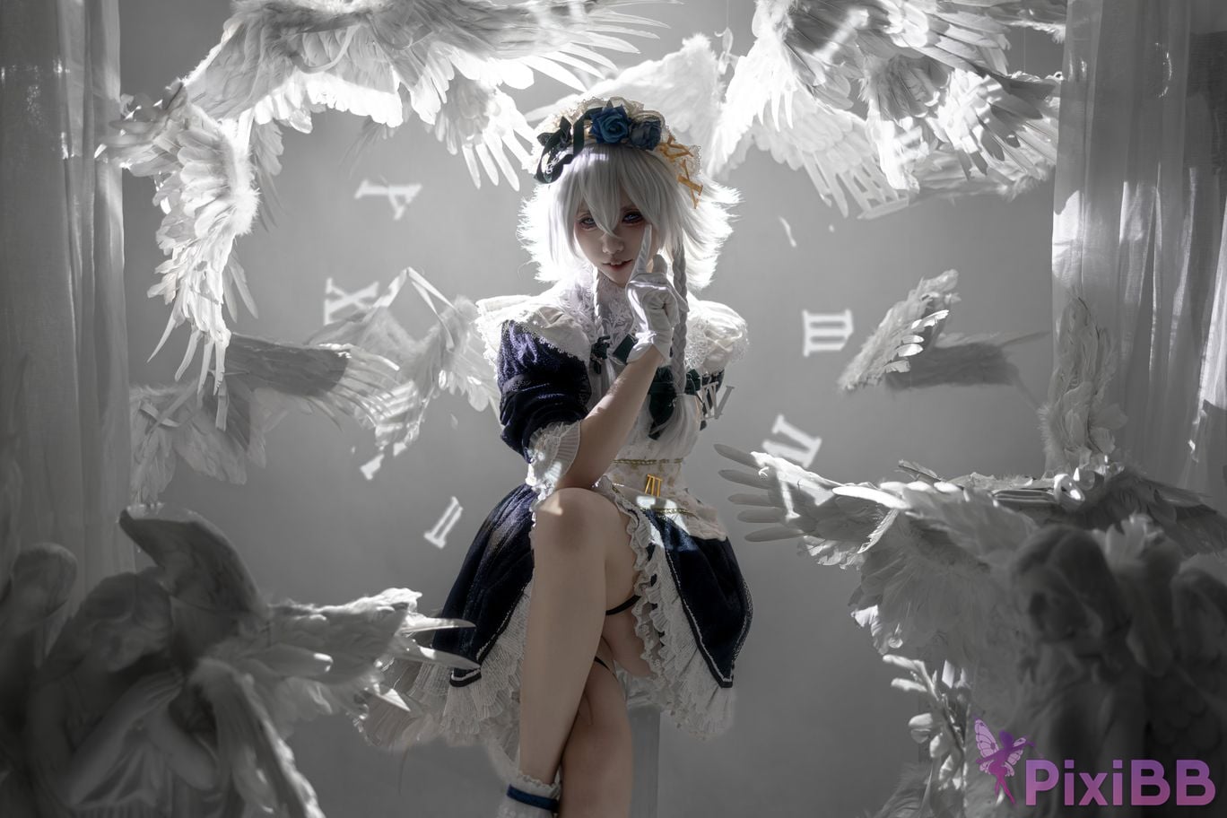 Cosplayer Zhiyue Etsu ko East Project Sakuya Izayoi PixiBB.COM 011