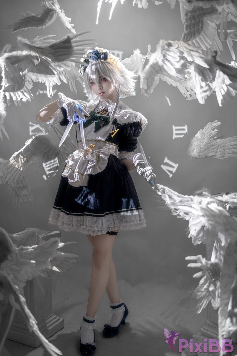 Cosplayer Zhiyue Etsu ko East Project Sakuya Izayoi PixiBB.COM 012