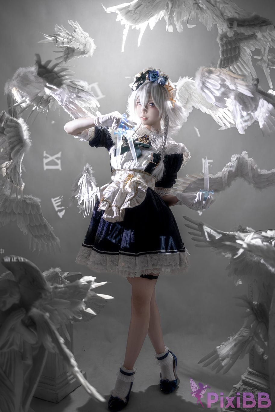 Cosplayer Zhiyue Etsu ko East Project Sakuya Izayoi PixiBB.COM 013