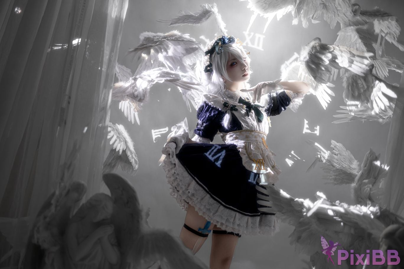 Cosplayer Zhiyue Etsu ko East Project Sakuya Izayoi PixiBB.COM 019