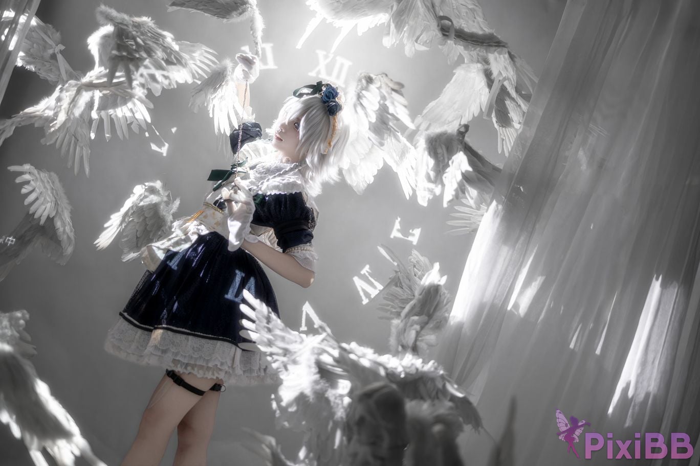 Cosplayer Zhiyue Etsu ko East Project Sakuya Izayoi PixiBB.COM 020