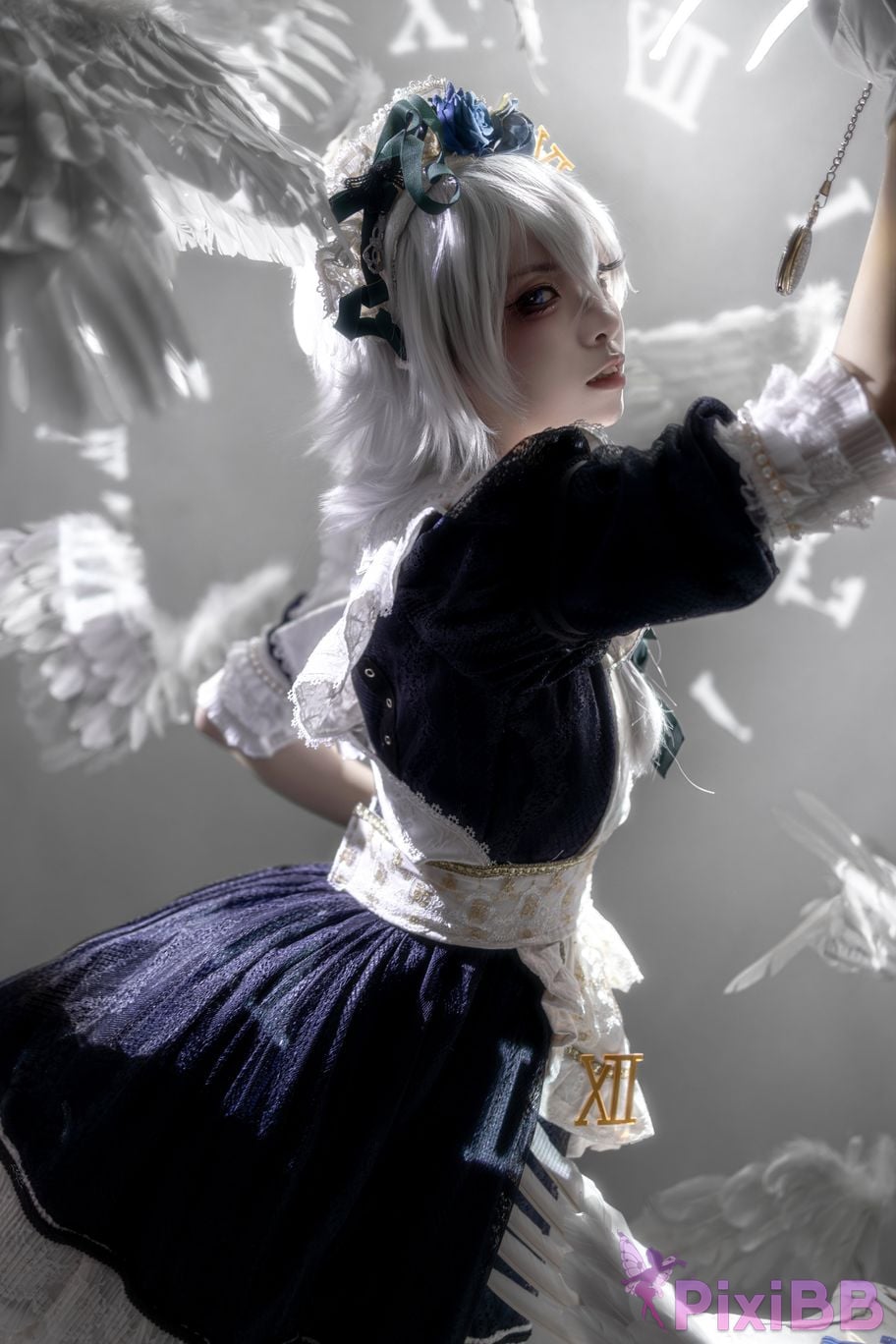 Cosplayer Zhiyue Etsu ko East Project Sakuya Izayoi PixiBB.COM 022