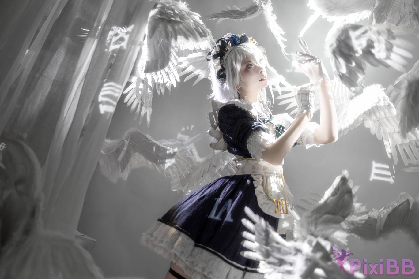 Cosplayer Zhiyue Etsu ko East Project Sakuya Izayoi PixiBB.COM 026