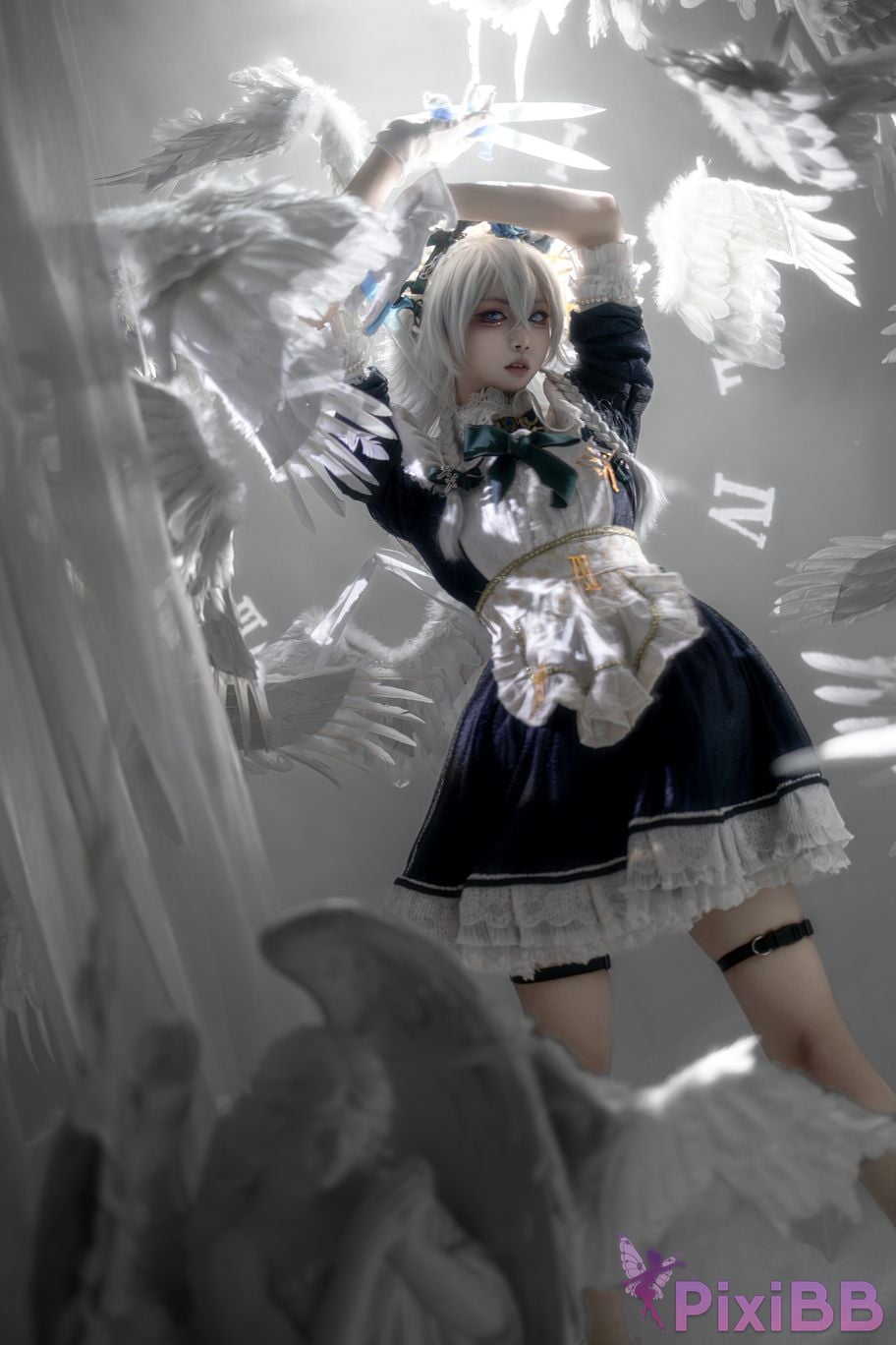 Cosplayer Zhiyue Etsu ko East Project Sakuya Izayoi PixiBB.COM 028