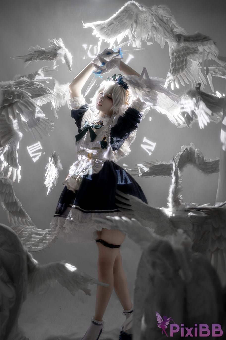Cosplayer Zhiyue Etsu ko East Project Sakuya Izayoi PixiBB.COM 031