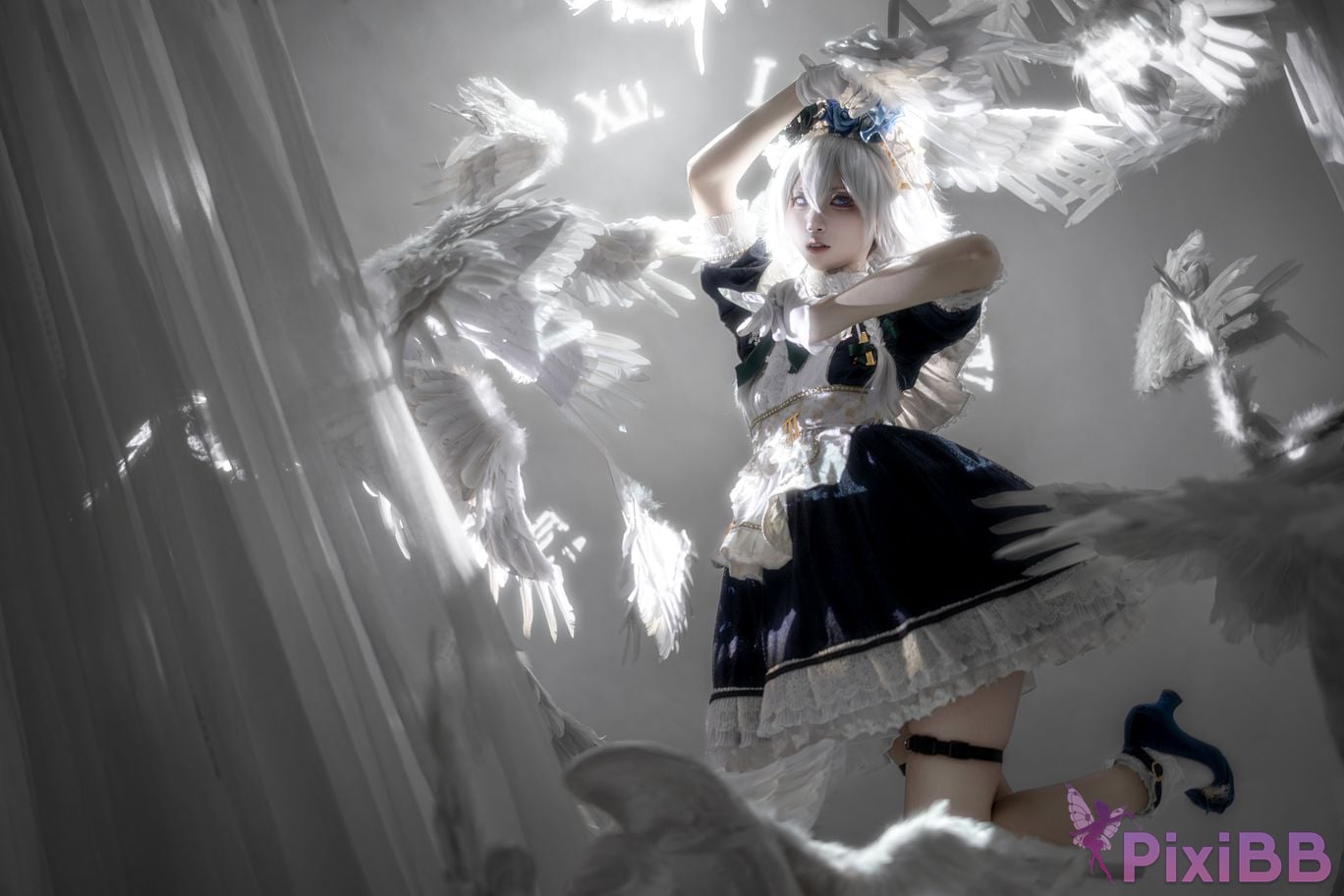 Cosplayer Zhiyue Etsu ko East Project Sakuya Izayoi PixiBB.COM 034