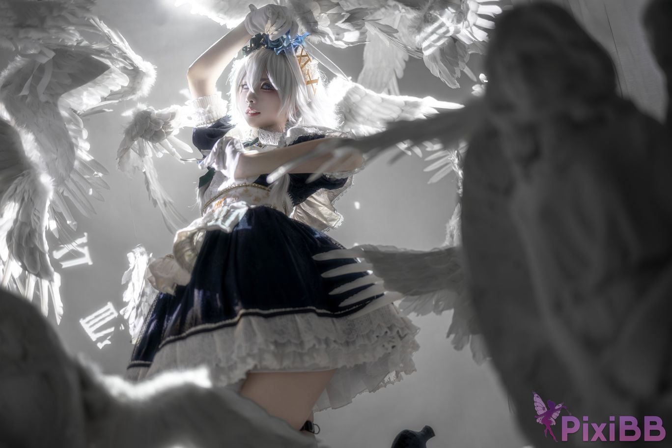 Cosplayer Zhiyue Etsu ko East Project Sakuya Izayoi PixiBB.COM 035