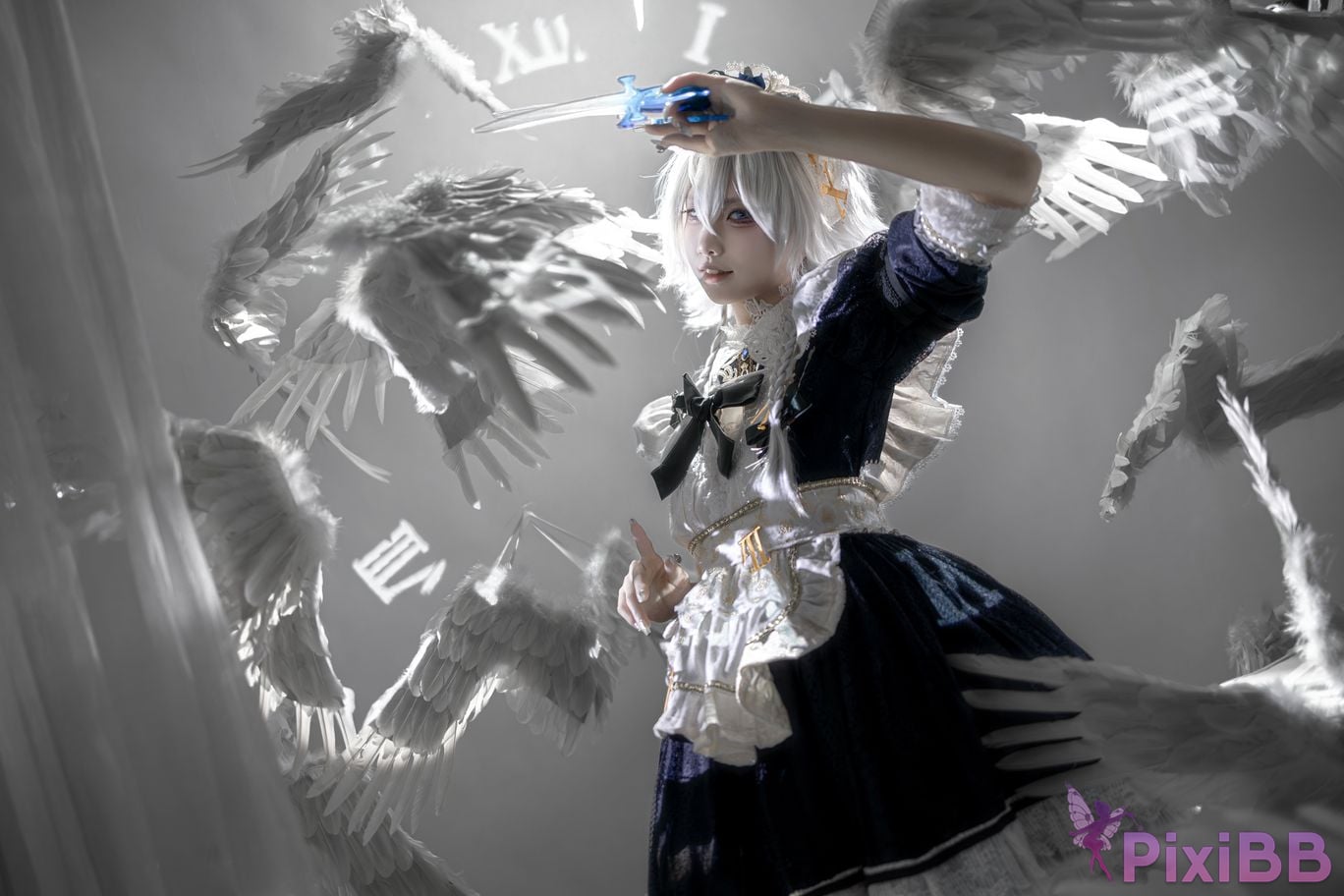 Cosplayer Zhiyue Etsu ko East Project Sakuya Izayoi PixiBB.COM 038