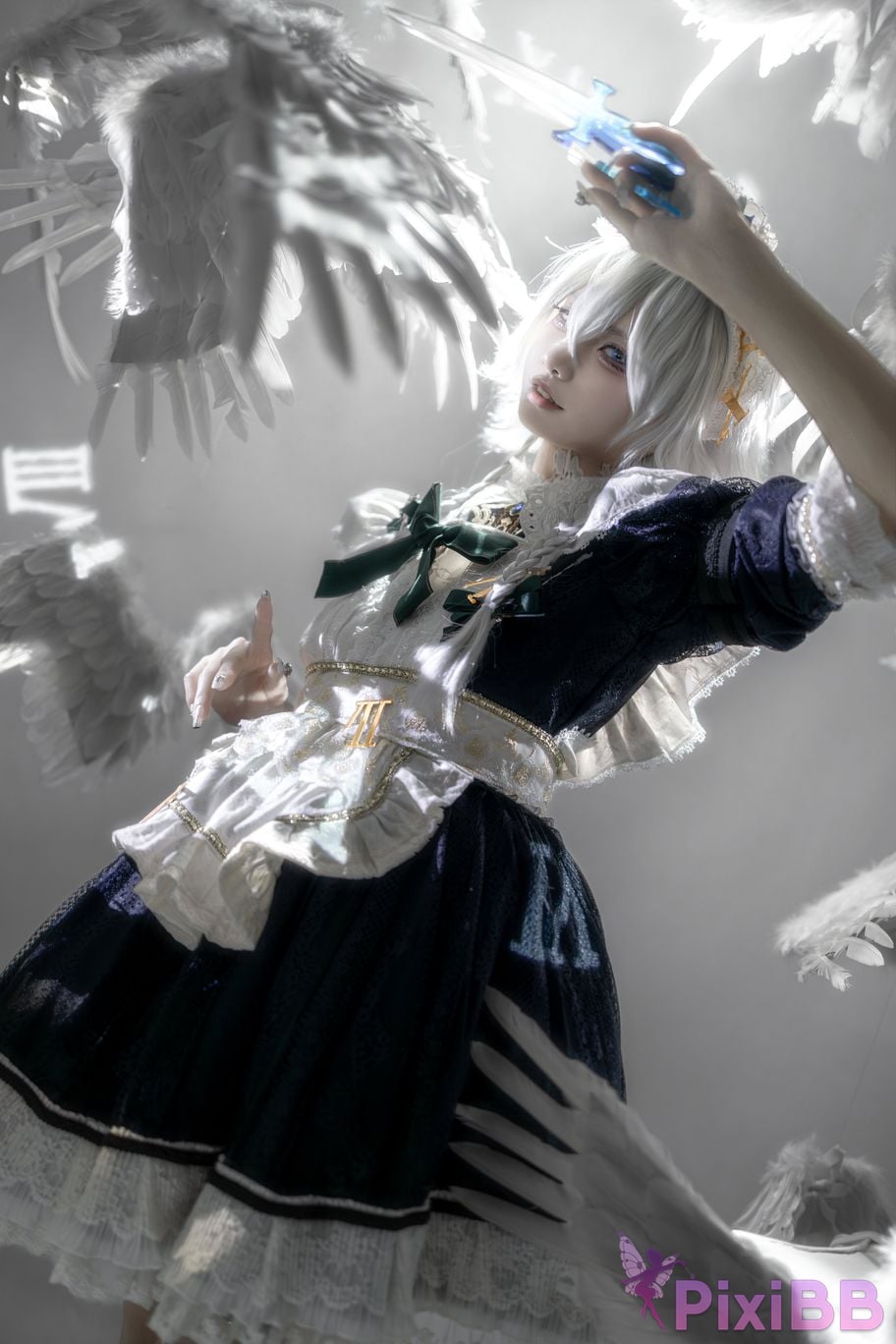 Cosplayer Zhiyue Etsu ko East Project Sakuya Izayoi PixiBB.COM 039