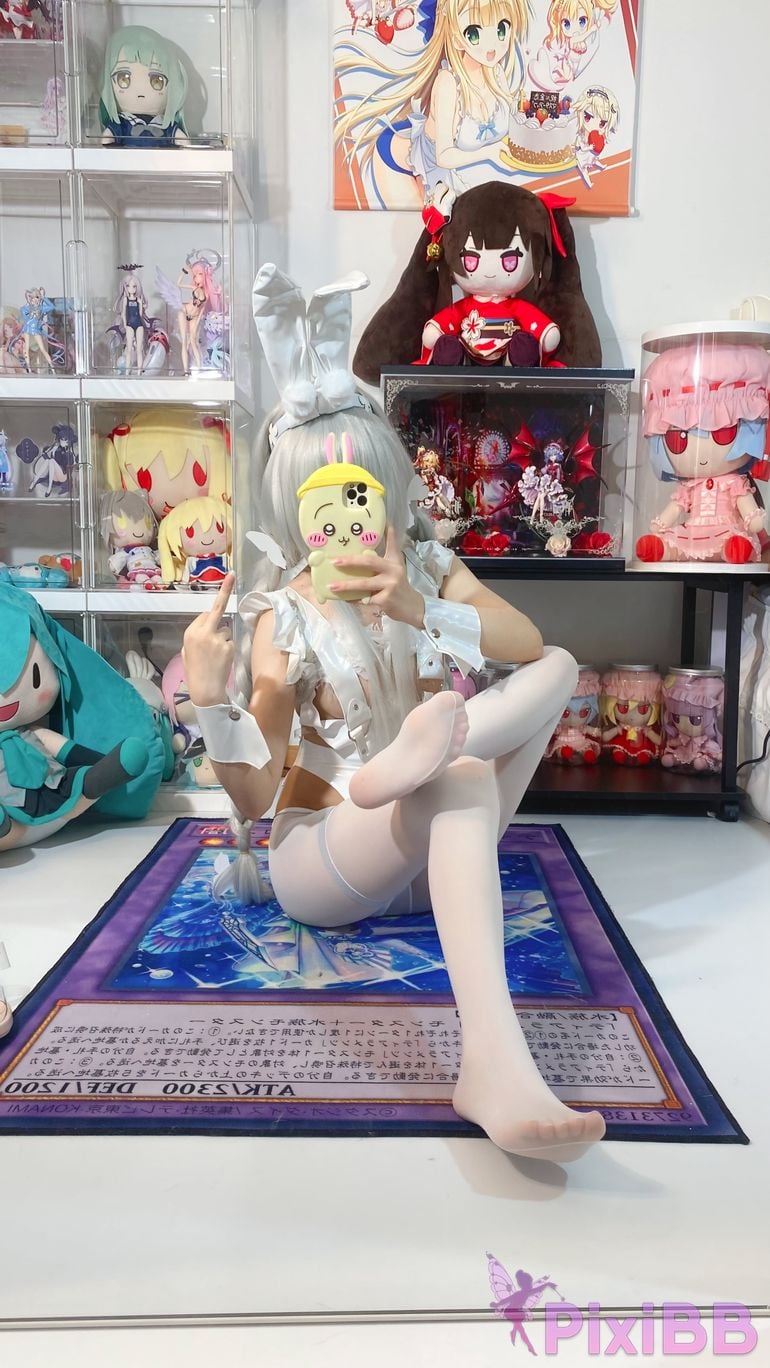 Cosplayer white oak Shirly azur lane Vicious Rabbit PixiBB.COM 013