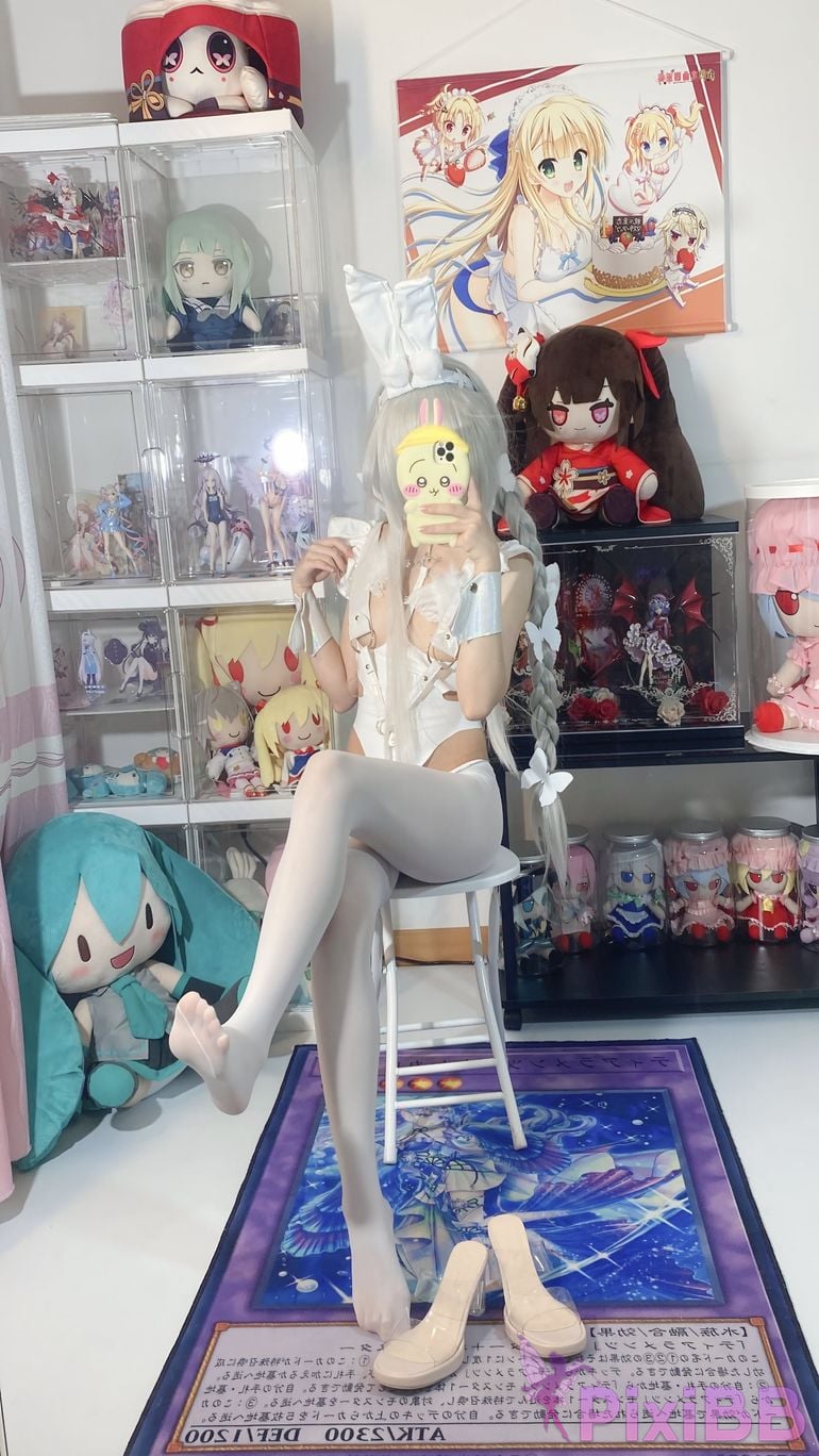 Cosplayer white oak Shirly azur lane Vicious Rabbit PixiBB.COM 014