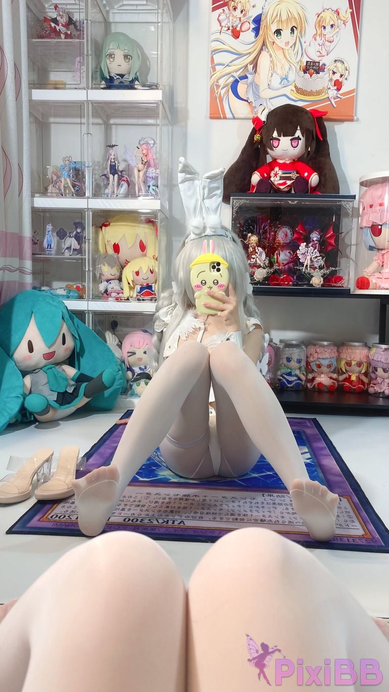 Cosplayer white oak Shirly azur lane Vicious Rabbit PixiBB.COM 016