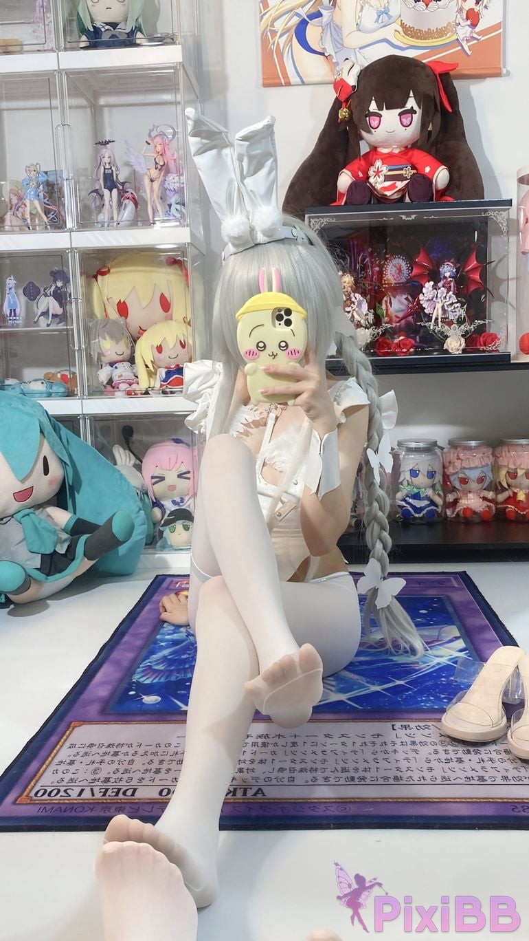 Cosplayer white oak Shirly azur lane Vicious Rabbit PixiBB.COM 020