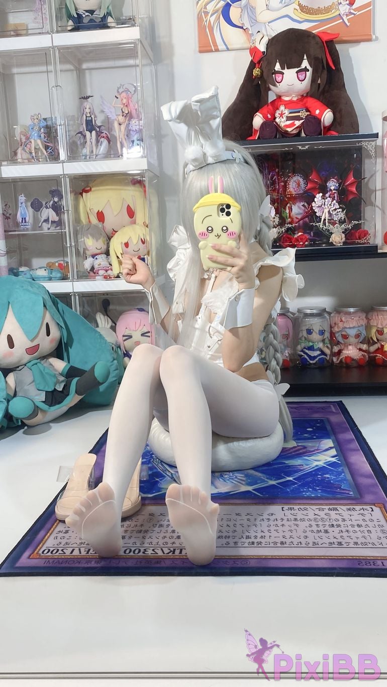 Cosplayer white oak Shirly azur lane Vicious Rabbit PixiBB.COM 021