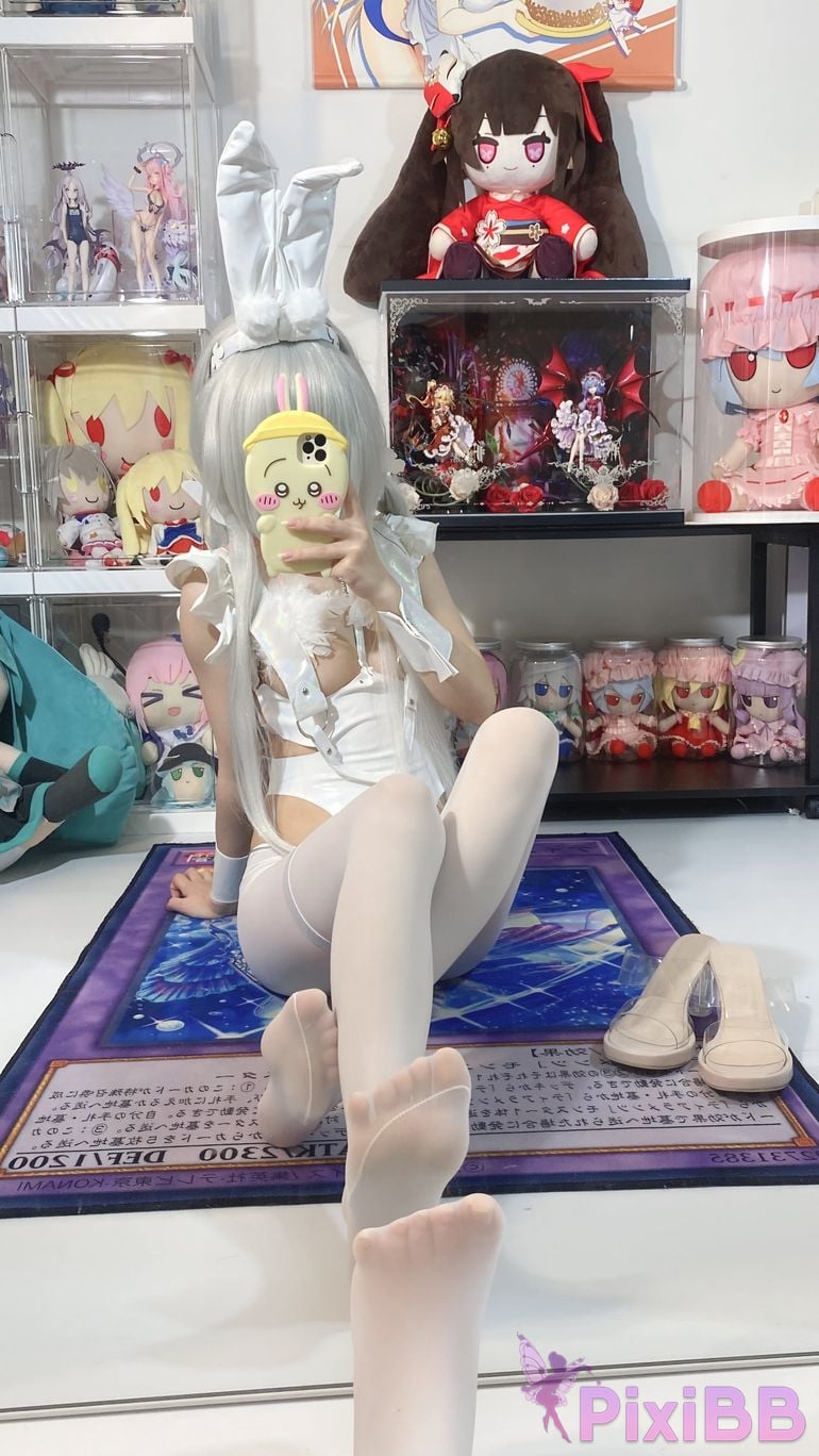 Cosplayer white oak Shirly azur lane Vicious Rabbit PixiBB.COM 025