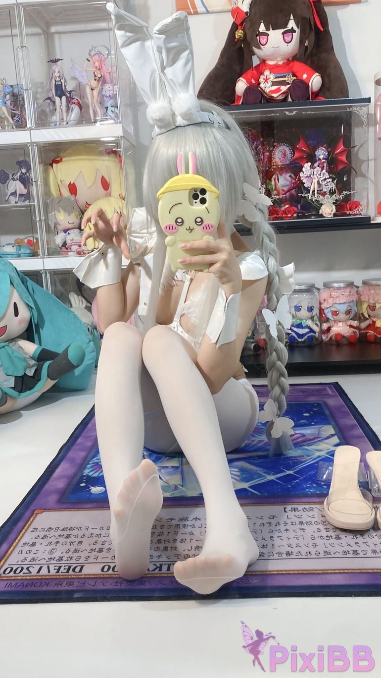 Cosplayer white oak Shirly azur lane Vicious Rabbit PixiBB.COM 033