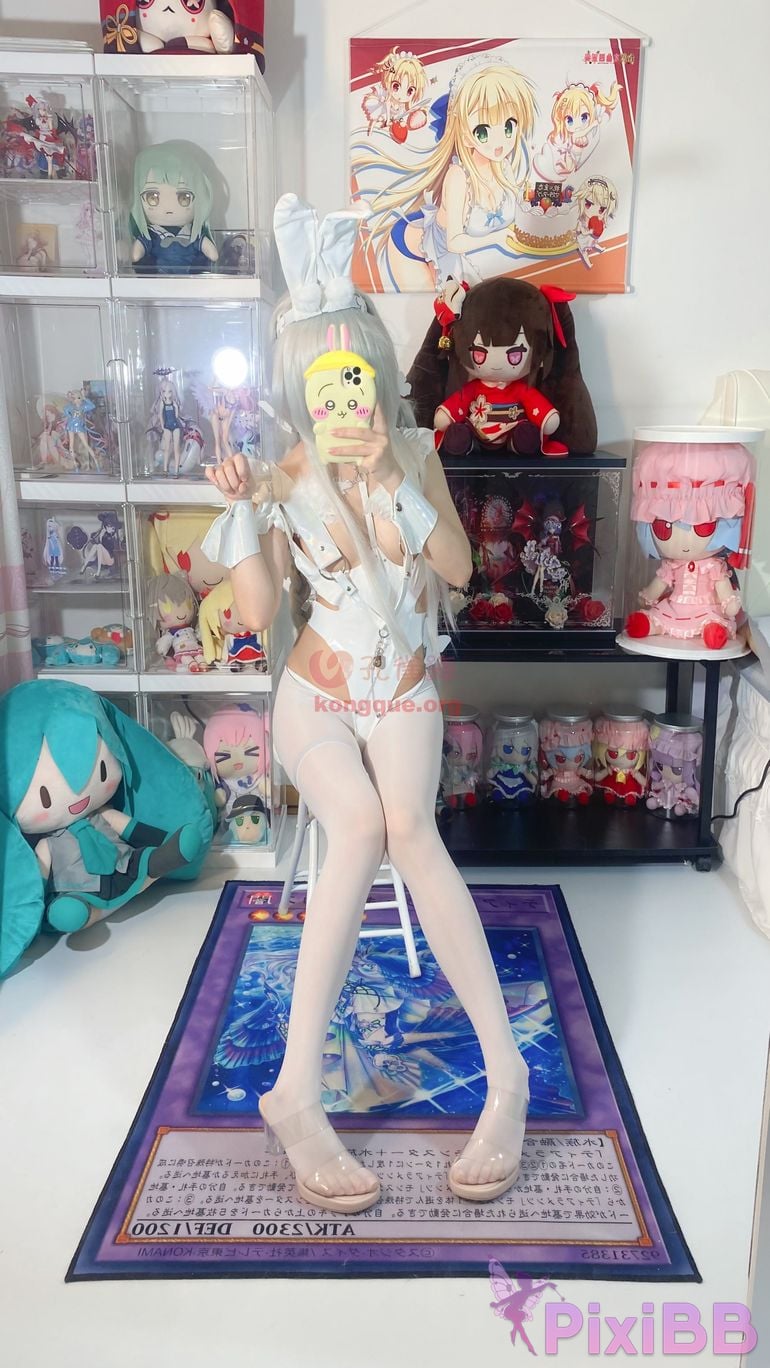 Cosplayer white oak Shirly azur lane Vicious Rabbit PixiBB.COM 046