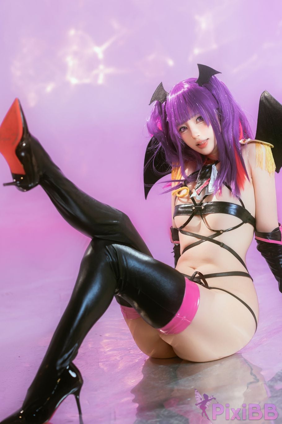 Cosplayer Saionji Nange 2.5 The temptation of dimensions Miriella Succubus PixiBB.COM 002