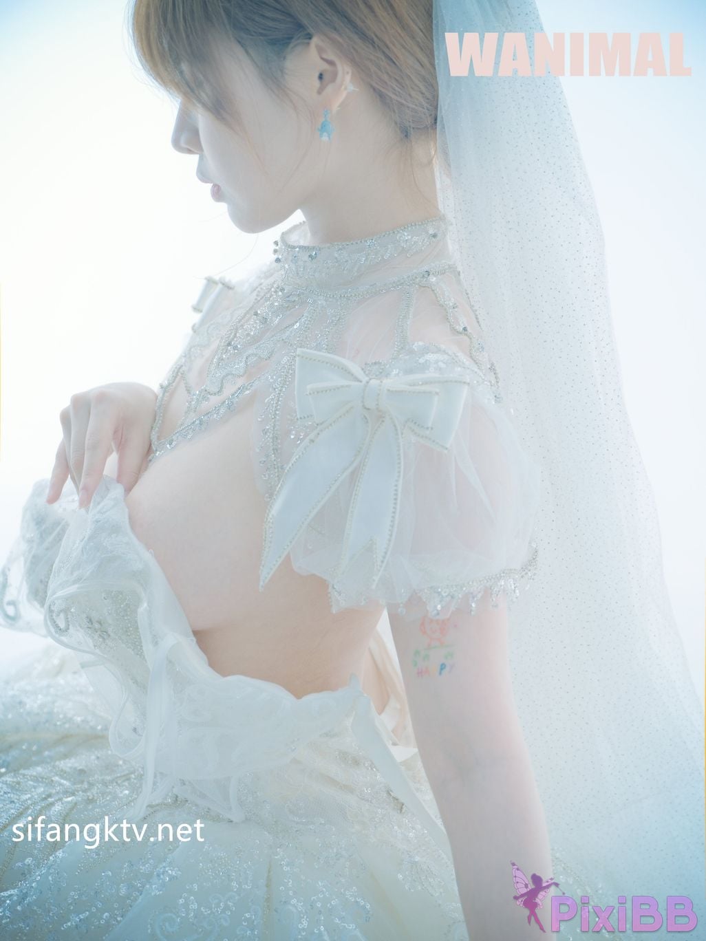 Sanshang Yuya Private photo of the best beautiful breast goddess PixiBB.COM 005