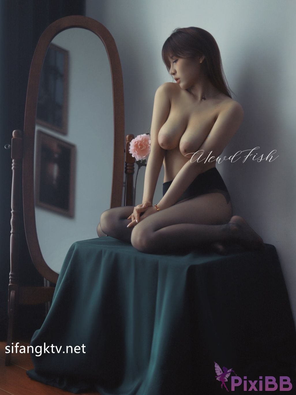 Sanshang Yuya Private photo of the best beautiful breast goddess PixiBB.COM 031