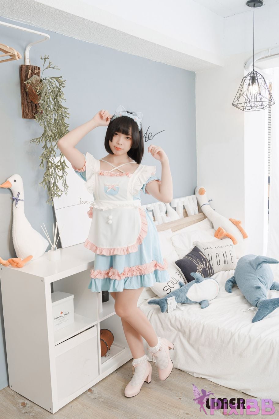 Limerence original No.055 of the maid dressed in soft European style and bare feet please enjoy master PixiBB.COM 029