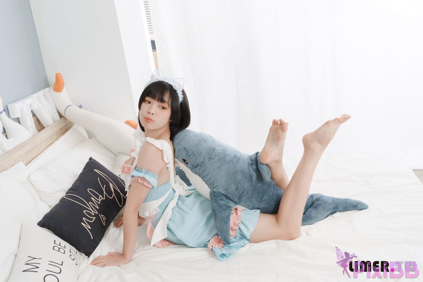 Limerence original No.055 of the maid dressed in soft European style and bare feet please enjoy master PixiBB.COM 164