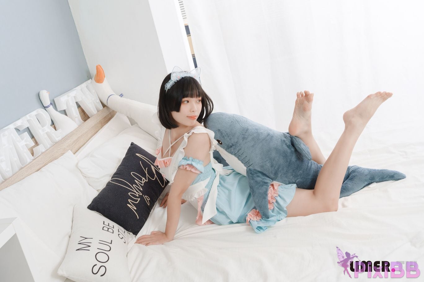 Limerence original No.055 of the maid dressed in soft European style and bare feet please enjoy master PixiBB.COM 165