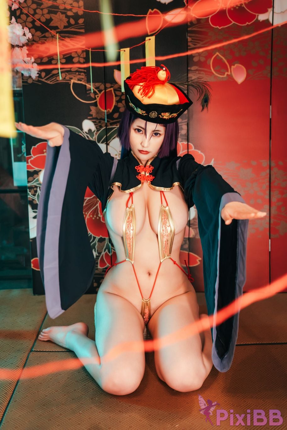 Coser Xing lan shi lan lan jiao lan mei ya PixiBB.COM 006