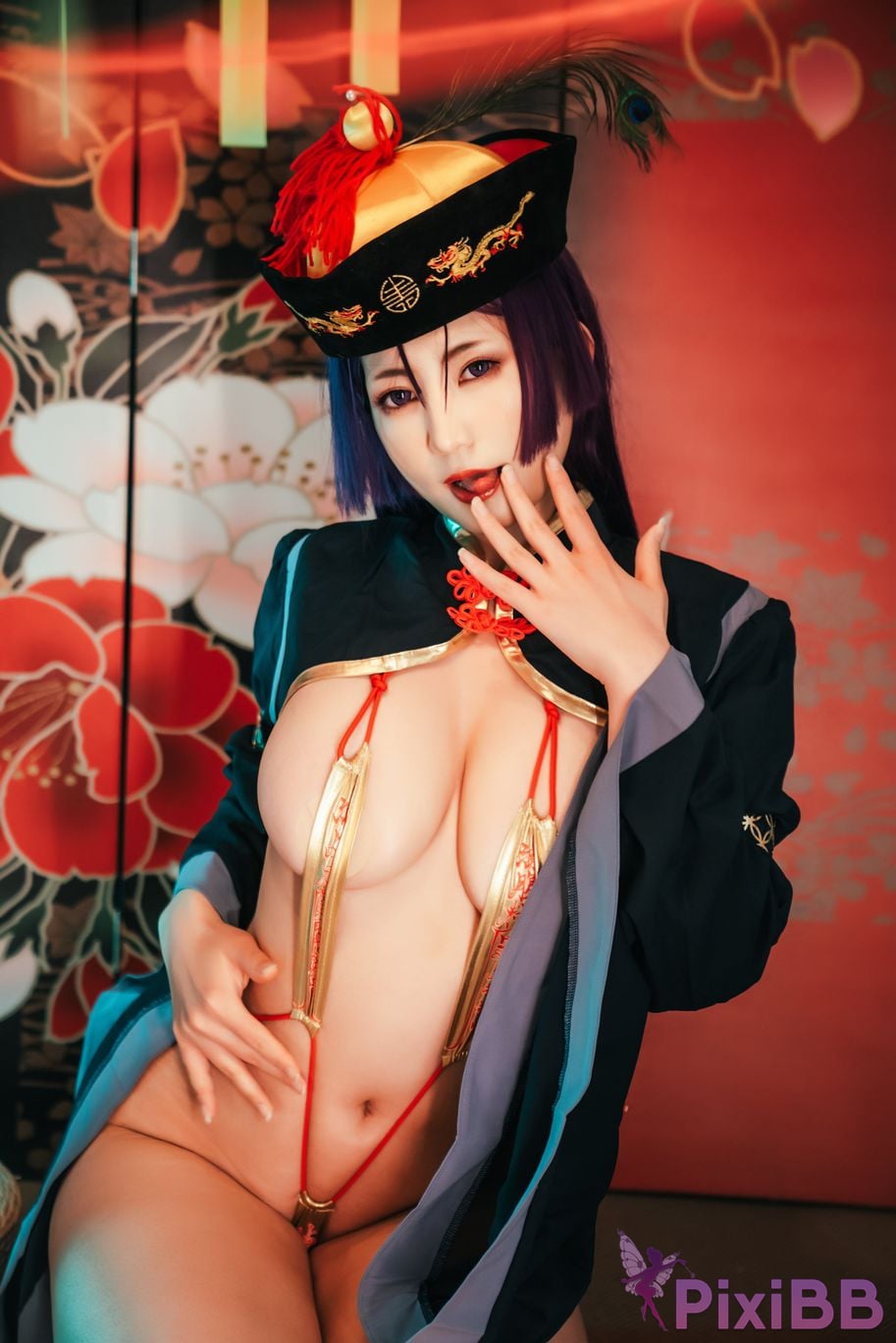 Coser Xing lan shi lan lan jiao lan mei ya PixiBB.COM 016