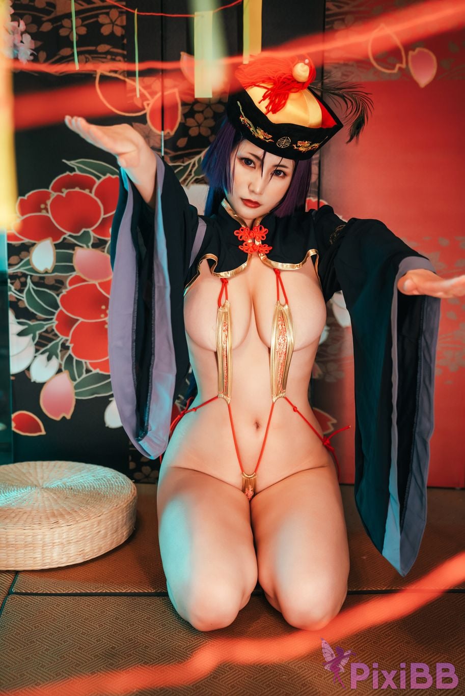 Coser Xing lan shi lan lan jiao lan mei ya PixiBB.COM 020