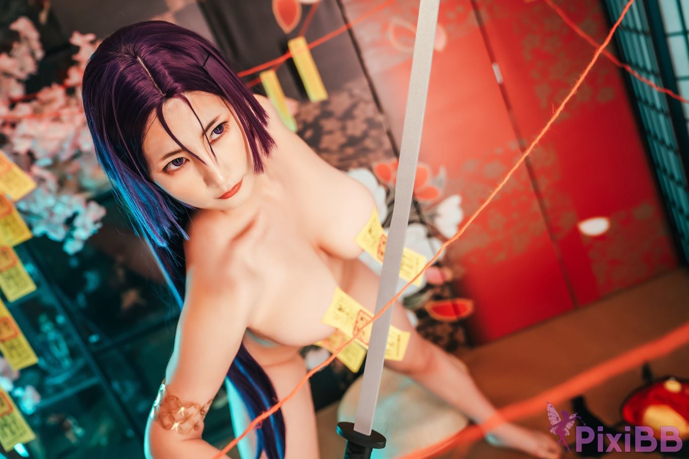 Coser Xing lan shi lan lan jiao lan mei ya PixiBB.COM 031