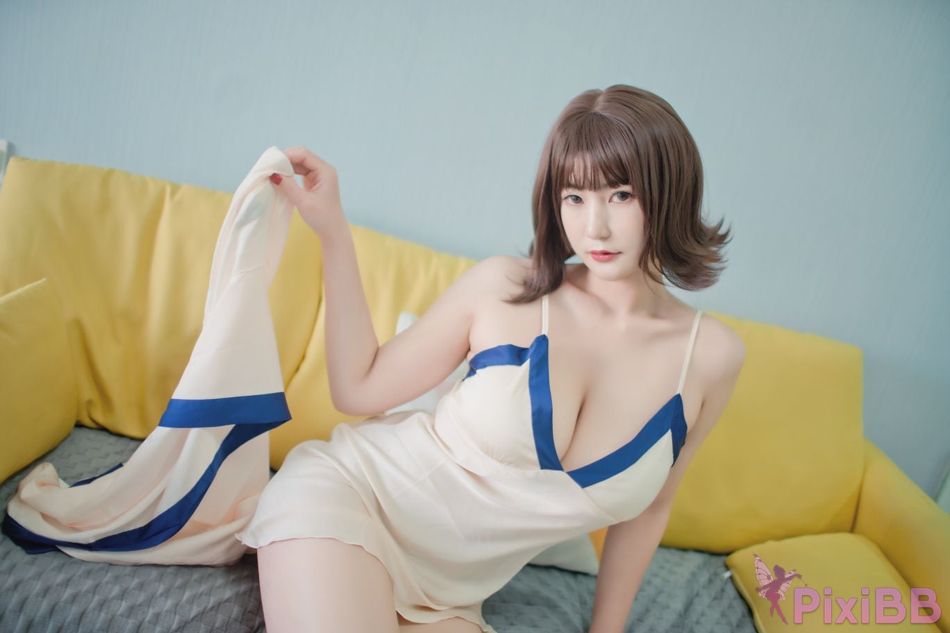Coser Xing lan shi lan lan jiao lan mei ya and Yun zaiZz PixiBB.COM 073
