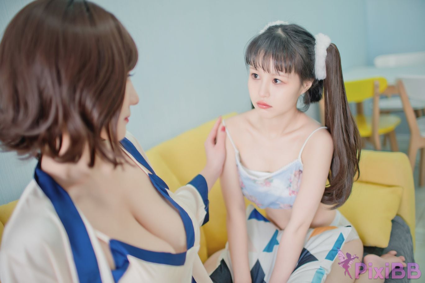 Coser Xing lan shi lan lan jiao lan mei ya and Yun zaiZz PixiBB.COM 077