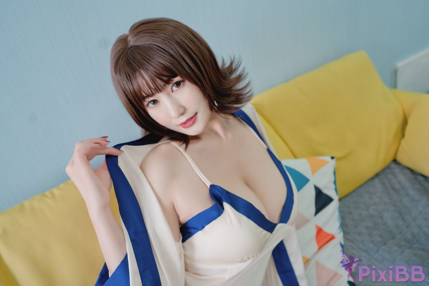 Coser Xing lan shi lan lan jiao lan mei ya and Yun zaiZz PixiBB.COM 086