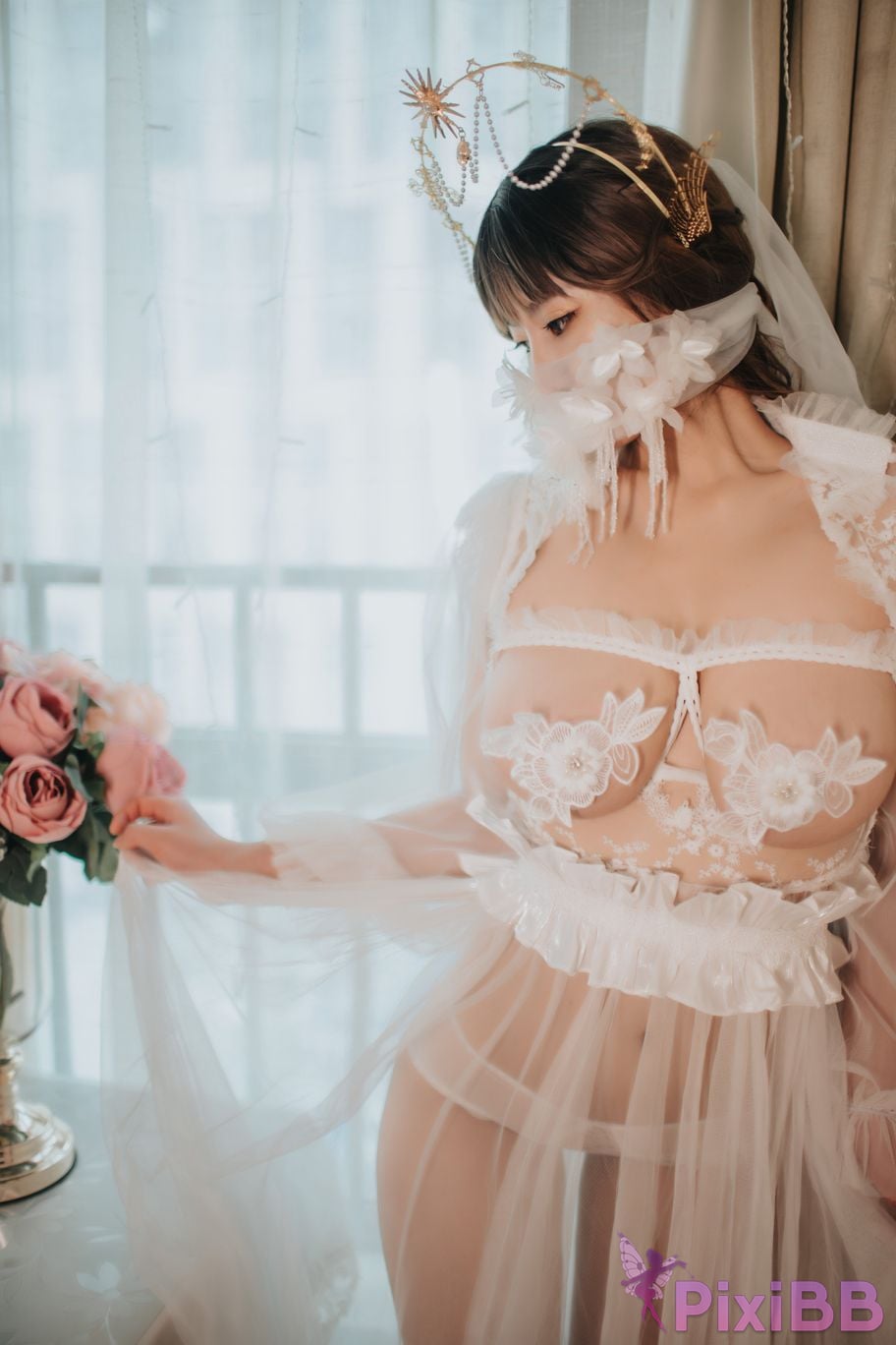 Coser Xing lan shi lan lan jiao lan mei ya PixiBB.COM 002