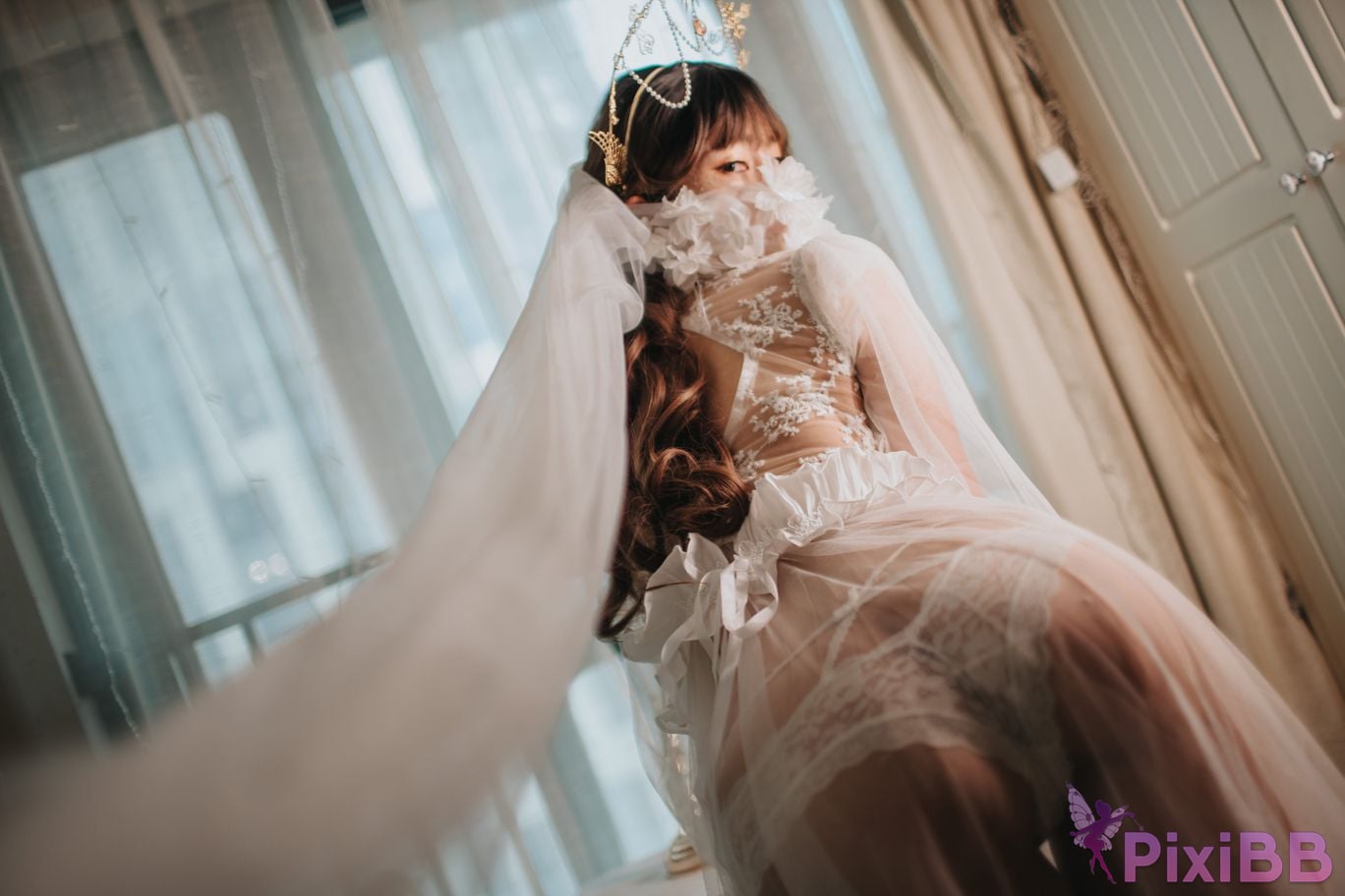Coser Xing lan shi lan lan jiao lan mei ya PixiBB.COM 007