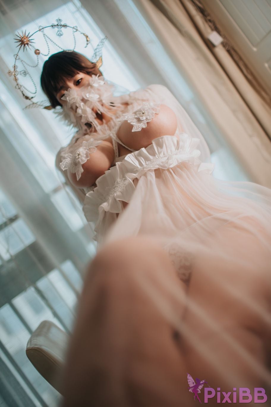 Coser Xing lan shi lan lan jiao lan mei ya PixiBB.COM 009