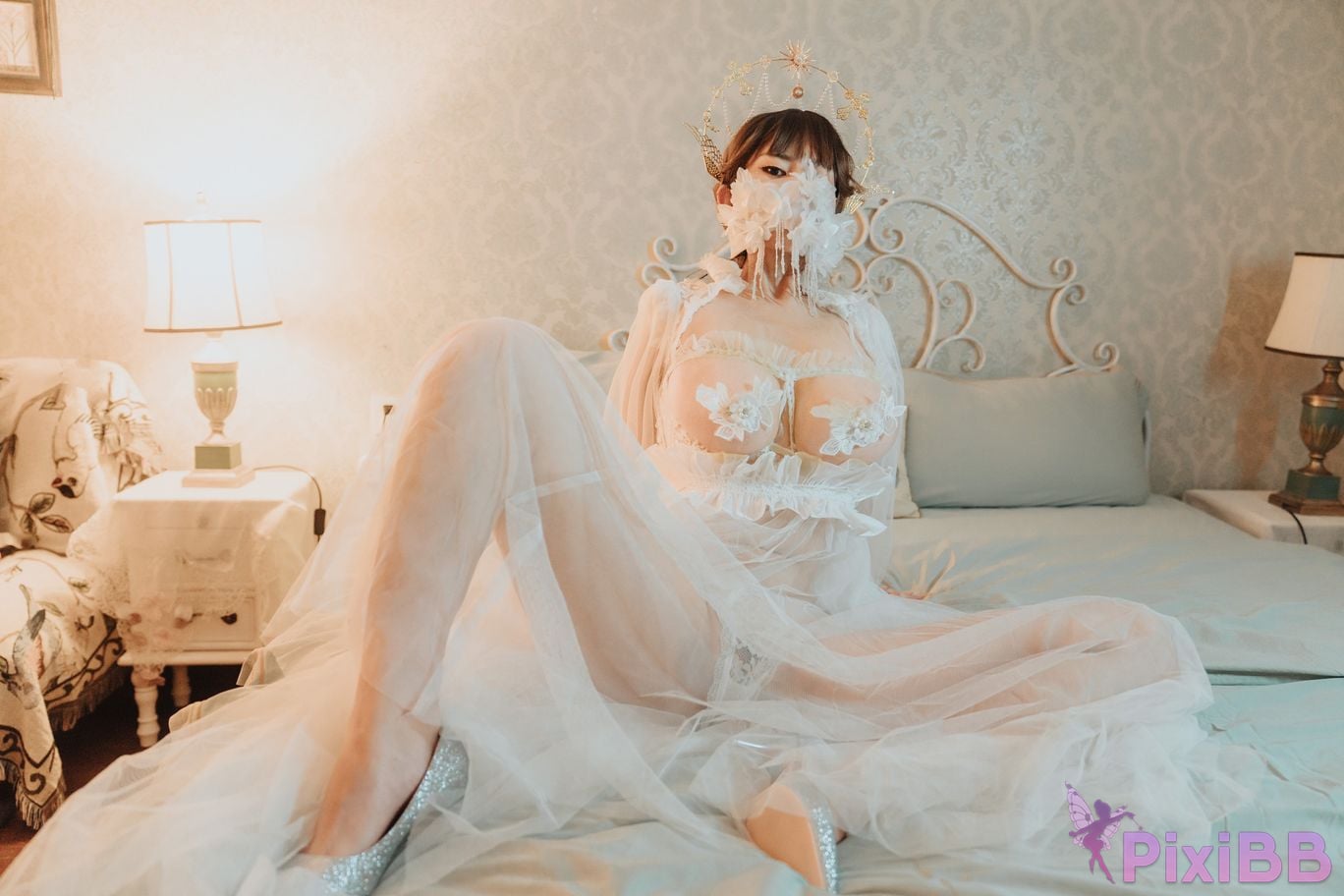 Coser Xing lan shi lan lan jiao lan mei ya PixiBB.COM 020