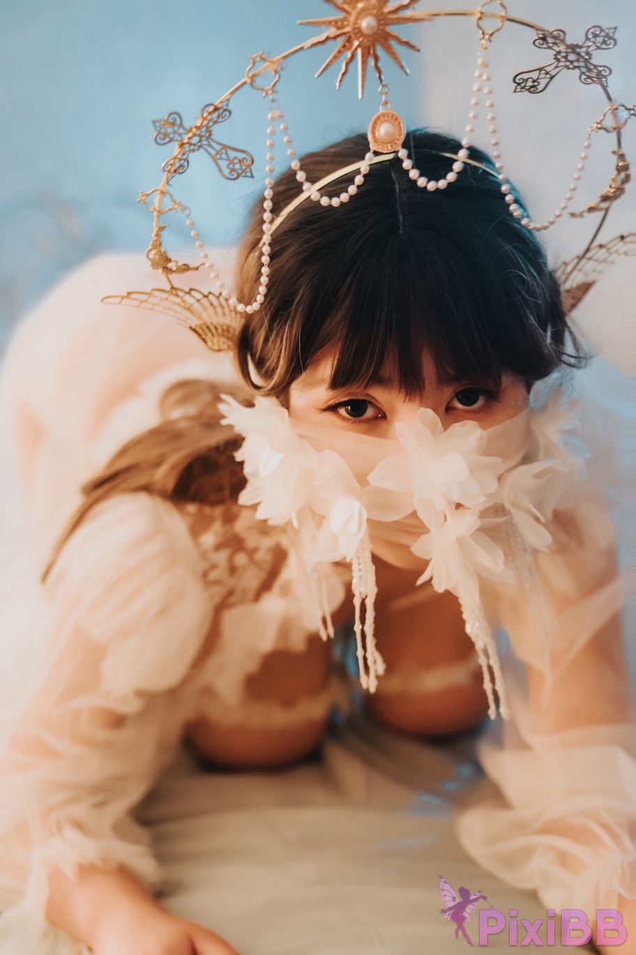 Coser Xing lan shi lan lan jiao lan mei ya PixiBB.COM 039