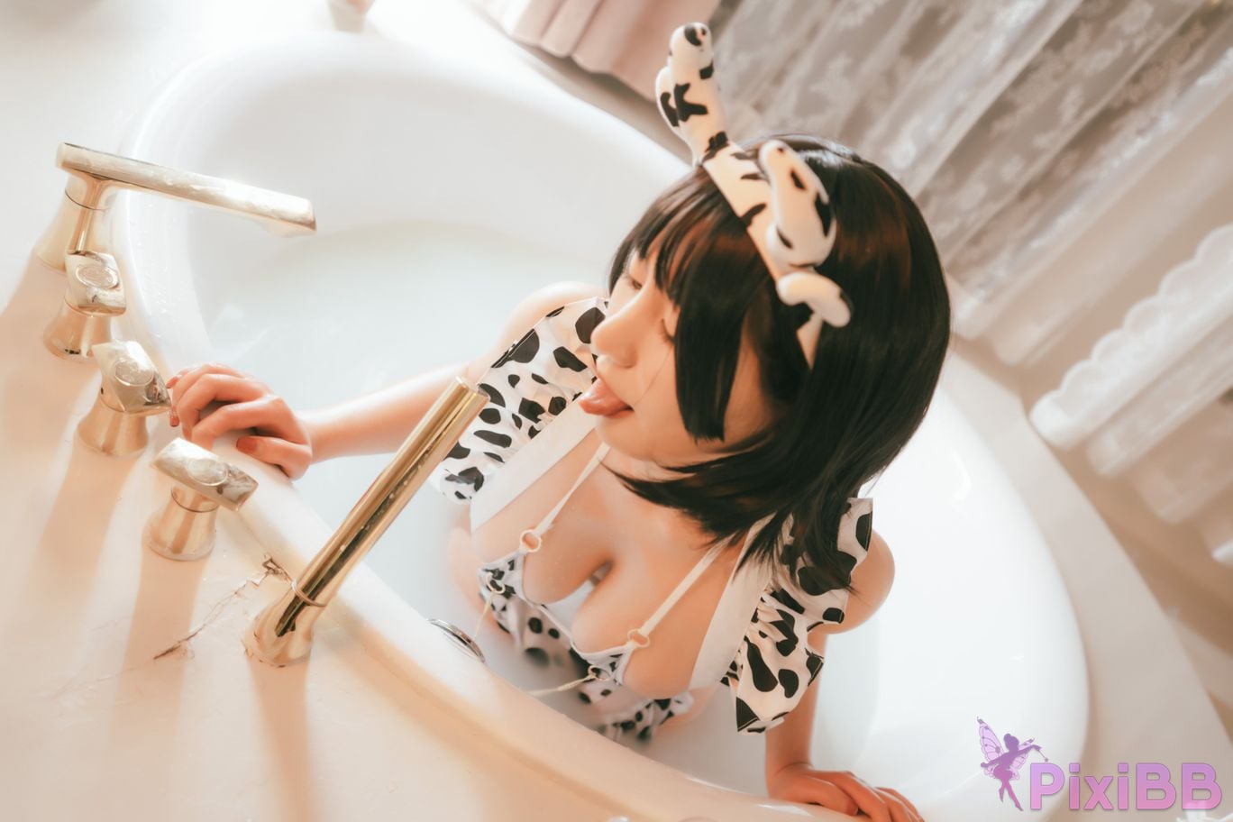 Coser Xing lan shi lan lan jiao lan mei ya PixiBB.COM 021