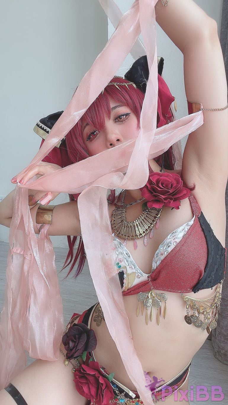 Cosplay PoppaChan Marine Houshou PixiBB.COM 021