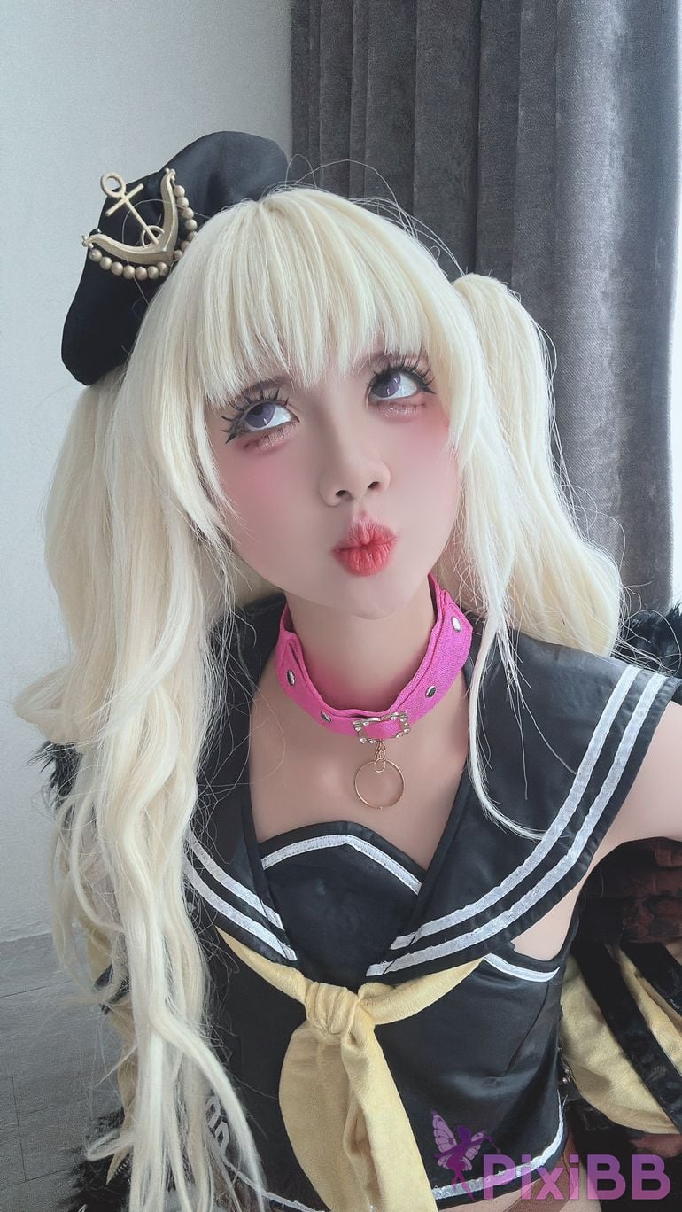 Cosplay PoppaChan Azur Blue Route Bechi PixiBB.COM 049